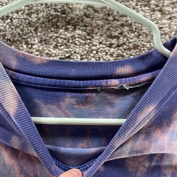 Vintage Florida Gators Shirt Womens Large Purple Tie Dye Embroidered Logo Ladies - Picture 7 of 11